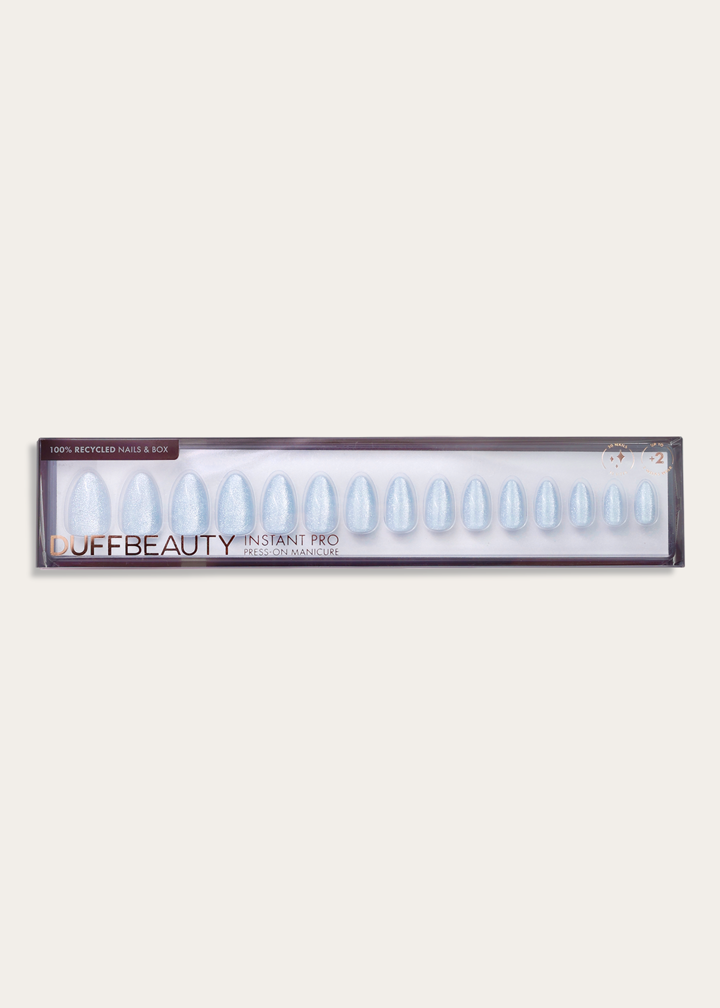 Glacier Blue, Medium Almond