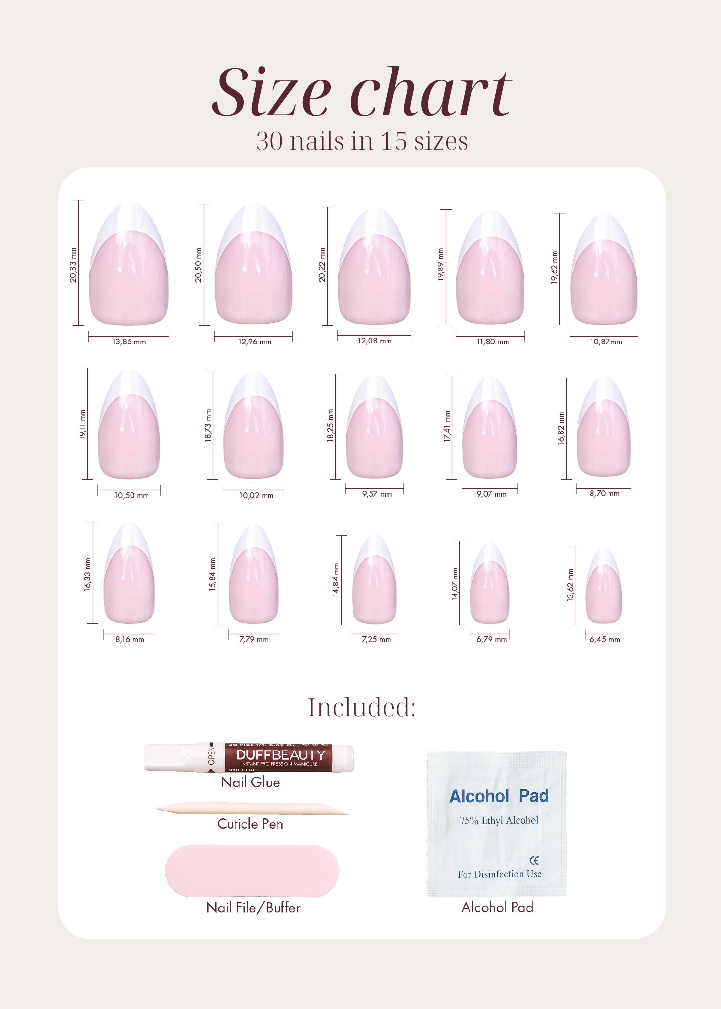 Classic French, Medium Almond
