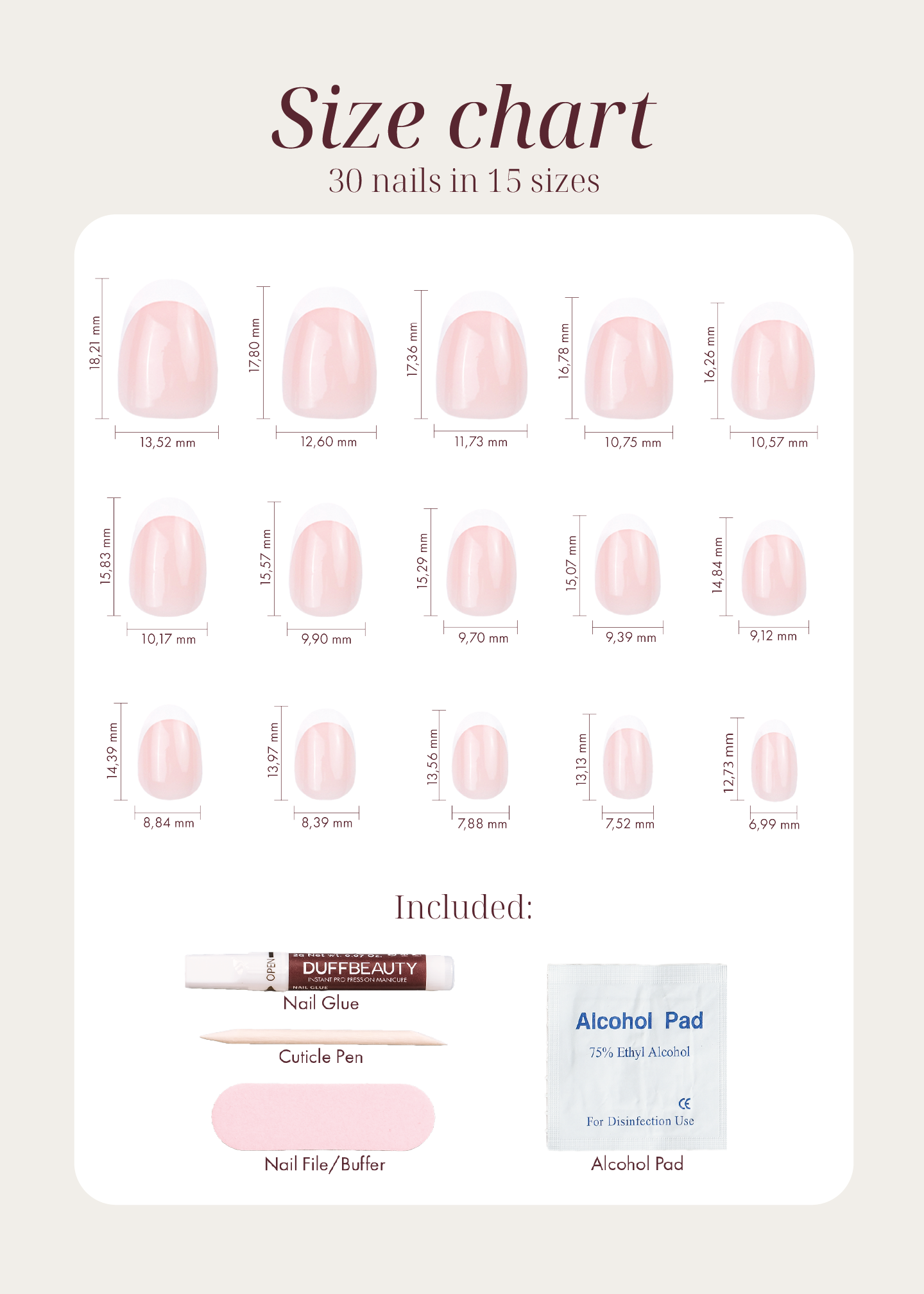 Classic French, Short Almond