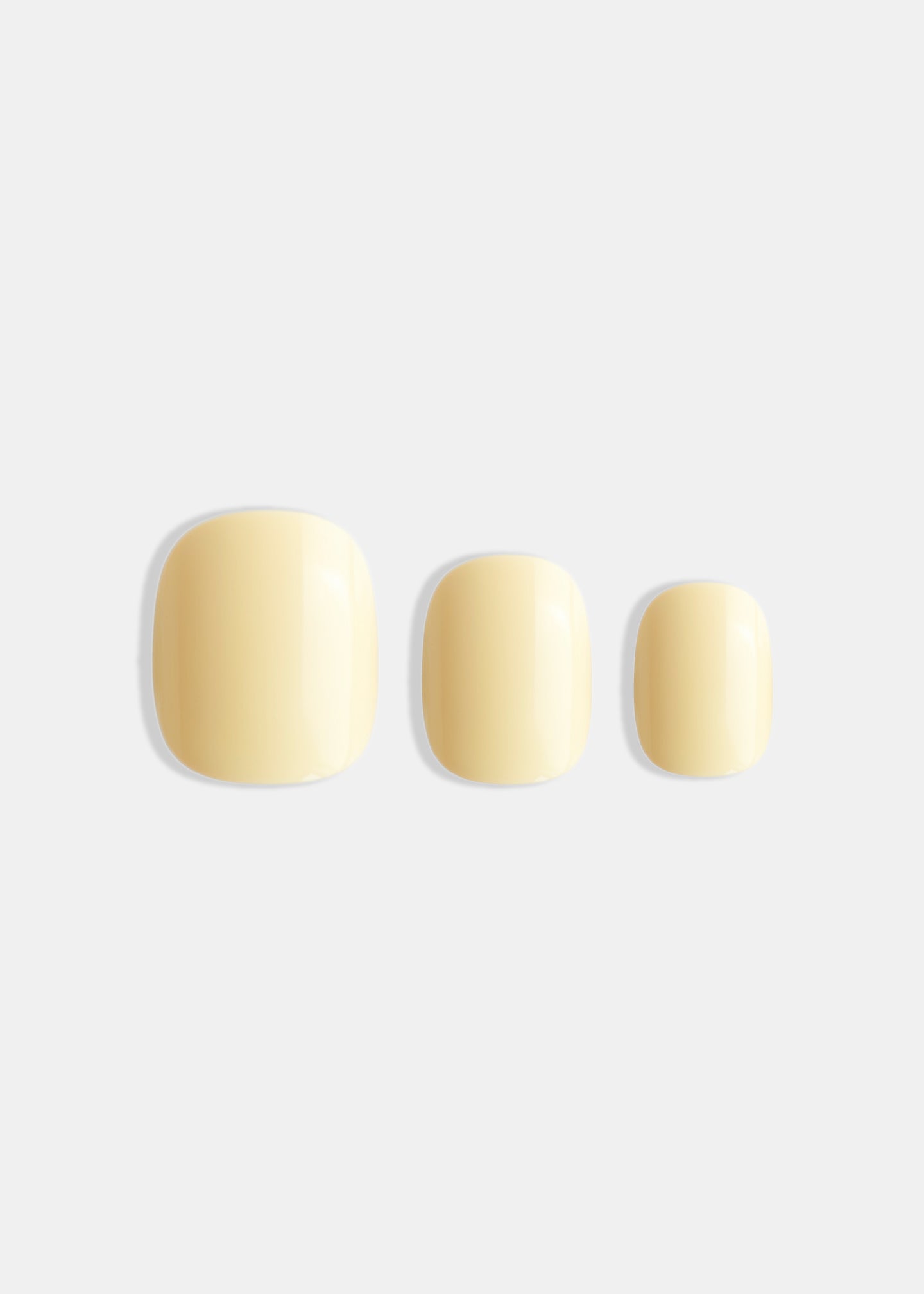 Butter Yellow, Short Squoval